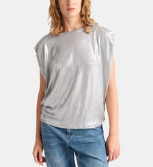 T-Shirt enna en jersey laminé Momonì