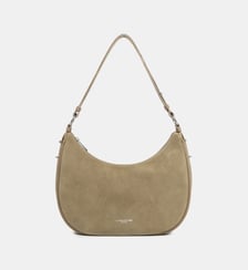 Grand sac besace Suède en cuir Lancaster
