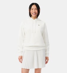 Sweatshirt à capuche oversize molleton Lacoste