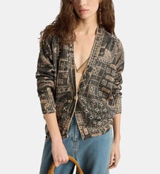 Cardigan eduardo en coton avec paillettes Momonì