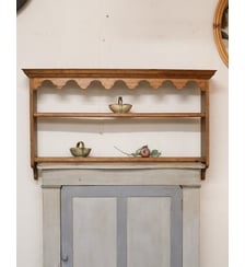 Grand étagère murale en bois Gaëlle N°814- Produit chiné Debongout