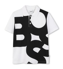 Polo en coton BOSS Kidswear