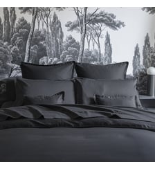 Housse de couette unie en satin de coton bio, TEOPHILE Alexandre Turpault