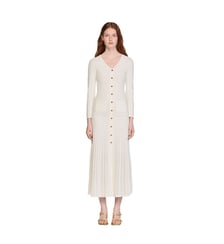 Robe longue en maille fantaisie Sandro