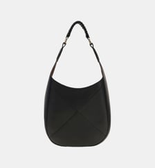 Sac hobo Pauline en cuir véritable Guess