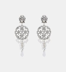 Boucles d'oreilles rondes tiges percées   - Chiara Satellite
