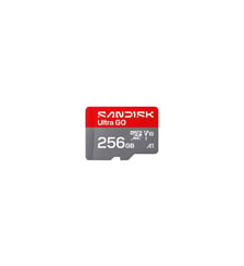 Carte Micro SD Ultra GO uSD 256Go 190MBs C10 UHS Sandisk