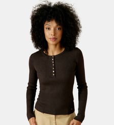 Pull col rond uni MALICE La Petite Etoile