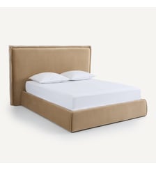 Housse de tête de lit, en velours AM.PM