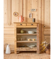 Buffet ouvert en bois Gilbert N°1740- Produit chiné Debongout