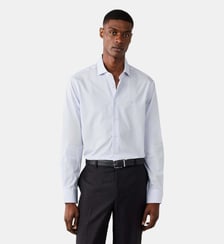 Chemise Coupe Regular City À Fines Rayures Hackett London