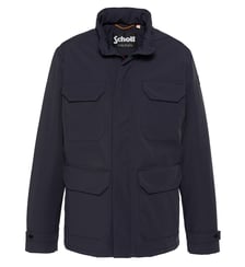 Parka courte droite Dighton capuche imperméable Schott
