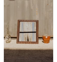 Miroir en bois Georges N°1395- Produit chiné Debongout
