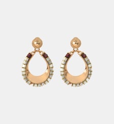 Boucles d'oreilles fines tiges percées   - Ninon Satellite