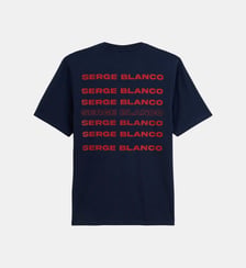 T-shirt manches courtes Théo imprimé dos SERGE O Serge Blanco