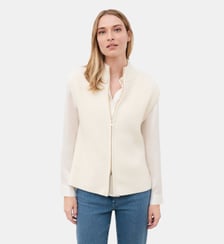 Gilet mnelson - Motif uni - Coton Caroll