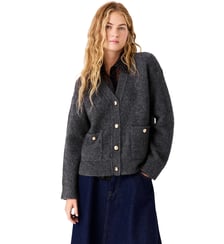 Cardigan en yak Maje
