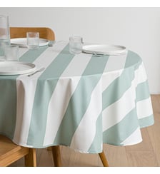 Nappe ronde coton enduit La Redoute Interieurs