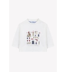 T-shirt -  coton imprimé château Tartine Et Chocolat