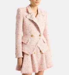 Veste 2 boutons en tweed Balmain