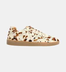 Sneaker copacabana - cuir imprimé façon animalier Colisée Paris