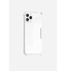 Coque de téléphone transparente anti-choc avec anneaux pour iPhone 11 Pro La Coque Française