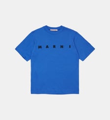 T-shirt en jersey avec logo Marni