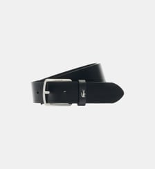 Ceinture en cuir lisse Lacoste