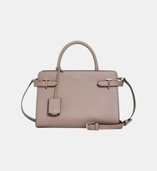 Sac à main moyen modèle Emilie en cuir grainé Le Tanneur