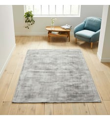 Tapis 100% Tencel™, fait main, aspect vieilli La Redoute Interieurs