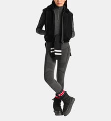 Veste sans manches piagina col tailleur coupe regular Fusalp