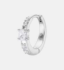 Boucle d'oreille créole Celeste or Nebuleuse Bijoux