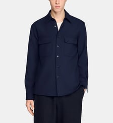 Chemise à poches plaquées Sandro