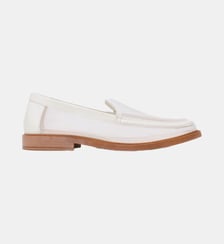 Mocassins en cuir et mesh Maje