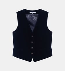 Gilet de tailleur en velours ras - JAE Gerard Darel
