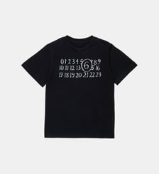 T-shirt avec logo sur la poitrine MM6 Maison Margiela