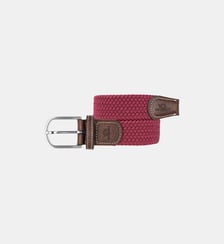 Ceinture tressée élastique unie Billybelt