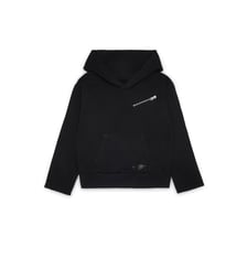 Sweat-shirt à capuche avec poche zippée MM6 Maison Margiela