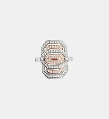Bague Mini My Way diamants, or rose et argent Statement