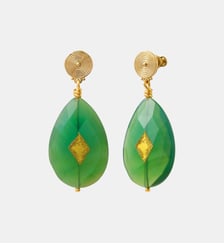Boucles d'oreilles tiges percées   - Babylone Satellite
