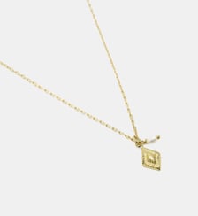 Collier New Cléa médaillon losange en or fin Nilaï