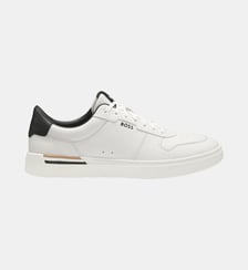 Baskets basses modèle Clint en cuir BOSS