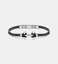 Bracelet cordon Amarrage Noir BH20ABNR-PAR Herbelin
