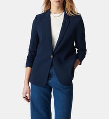 Veste de tailleur manches 3/4 froncées Ikks