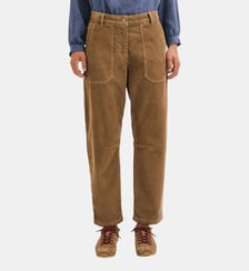 Pantalon barrel en velours à côtes - IDALIE Pablo