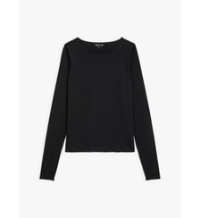 t-shirt Ultra noir manches extra-longues Agnès b.