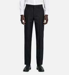 Pantalon de costume droit en laine The Kooples