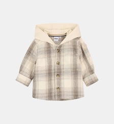 Chemise à carreaux BOSS Kidswear
