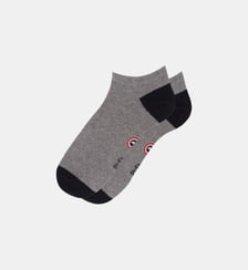 Chaussettes basses gris anthracite noir Le Slip Francais