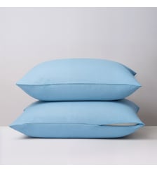 Lot de 2 Taies d'oreiller 2 en 1 - Alèse absorbante intégrée - Coloris Sable Dodo